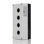 Siemens Grey Plastic SIRIUS ACT Push Button Enclosure - 4 Hole 22mm Diameter