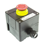 Eaton GHG411 Series Pull Release Emergency Stop Push Button, Surface Mount, SPDT, IP66