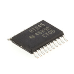Texas Instruments SN74HCT245PW, 1 Bus Transceiver, 8-Bit Non-Inverting CMOS, 20-Pin TSSOP