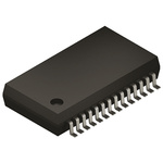 MCP3903-I/SS,Analogue Front End IC, 6-Channel 24 bit, 64ksps SPI, 28-Pin SSOP