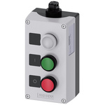 Siemens Control Station Switch, Metal, Green, Red, White, IP66, IP67, IP69