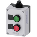 Siemens Control Station Switch, Plastic, Green, Red, IP66, IP67, IP69