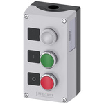 Siemens Control Station Switch, Metal, Green, Red, White, IP66, IP67, IP69