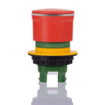 Eaton Pull Release Illuminated Emergency Stop Push Button, Panel Mount, 22mm Cutout, IP65, IP66, IP69
