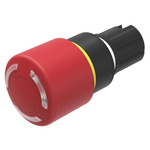 EAO 45 Series Twist Release Illuminated Emergency Stop Actuator, Panel Mount, 22mm Cutout