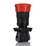 RS PRO Twist Release Emergency Stop Push Button, Panel Mount, 22mm Cutout, 1NC, IP65