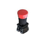 RS PRO Twist Release Emergency Stop Push Button, Panel Mount, 22mm Cutout, 2NC, IP65