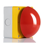 RS PRO Pull Release Emergency Stop Push Button, Surface Mount, 1 NO + 1 NC, IP65