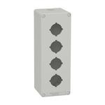 Schneider Electric Grey Die Cast Zinc XAPD Empty Control Station - 4 Hole 30mm Diameter