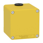 Schneider Electric Yellow Die Cast Zinc XAPK Empty Control Station - Without Cutout Hole