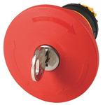 Eaton M22 Series Key Release Emergency Stop Push Button, 22.5mm Cutout, IP67, IP69K