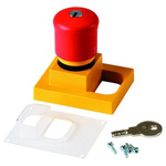 Eaton Grey/Yellow Plastic Moeller Push Button Enclosure -