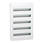 Schneider Electric White Plastic LVSX Enclosure - 5 Hole