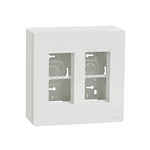 Schneider Electric White ABS New Unica Control Station Enclosure - 4 Hole