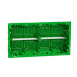 Schneider Electric Green ABS New Unica Control Station Enclosure - 10 Hole
