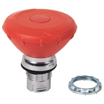 Allen Bradley 800FM Series Twist Release Emergency Stop Push Button, Panel Mount, 22.5mm Cutout