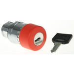 Schneider Electric Harmony XB4 Series Key Release Emergency Stop Push Button, Panel Mount, 22mm Cutout