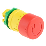 Schneider Electric Harmony XB5 Series Turn to Release Emergency Stop Push Button, 22mm Cutout, IP66, IP67, IP69K