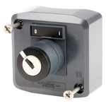 Schneider Electric Control Station Switch - SPDT, Polycarbonate, Grey, IP66, IP67, IP69K