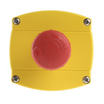 Allen Bradley 800F Series Twist Release Emergency Stop Push Button, Panel Mount, 2NC, IP69K