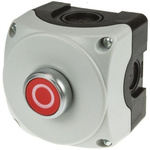 Lovato Push Push Control Station Switch, Red, O, IP66, IP67, IP69K