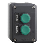 Schneider Electric Momentary Push Button Control Station, Polycarbonate, IP66, IP67, IP69K