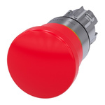 Siemens 3SU1 Series Pull Release Emergency Stop Push Button, Panel Mount, 22mm Cutout