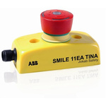 ABB Jokab Smile 11 EA Tina Series Twist Release Emergency Stop Push Button, Panel Mount, IP65