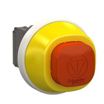 Schneider Electric XB5 Series Twist Release Illuminated Emergency Stop Push Button, Panel Mount, 22mm Cutout, 1NO + 2NC