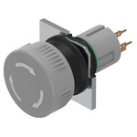 EAO 51 Series Series Maintained Emergency Stop Push Button, 16mm Cutout, SPDT