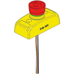 ABB Smile Series Twist Release Emergency Stop Push Button, Panel Mount, 32mm Cutout, 2NC