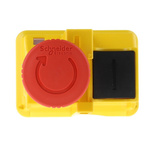 Schneider Electric GV2 Series Turn to Release Emergency Stop Push Button, IP55