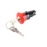Schneider Electric Harmony XB6 Series Key Release Emergency Stop Push Button, Panel Mount, 16mm Cutout, IP65
