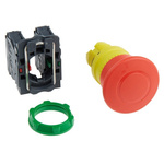 Schneider Electric Harmony XB5 Series Pull Release Emergency Stop Push Button, Panel Mount, 22mm Cutout, SPDT, IP66,