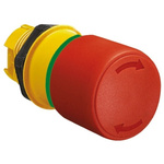 Lovato Platinum Series Twist Release Emergency Stop Push Button, 22mm Cutout, IP66, IP67, IP69K