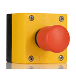 Eaton RMQ Titan M22 Series Pull Release Emergency Stop Push Button, Surface Mount, 2NC, IP66, IP69