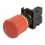 Eaton M22 Series Pull Release Emergency Stop Push Button, Panel Mount, 22mm Cutout, 2NO + 2NC