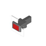 EAO Pilot Light, 22 x 30mm Cutout 22 Series
