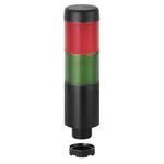 698.120.74 | Werma Red/Green Signal Tower, Buzzer, 12 V, 2 Light Elements