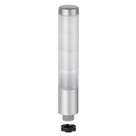 698.350.75 | Werma Clear Signal Tower, Buzzer, 24 V, 4 Light Elements, Built-in Mounting