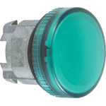 Schneider Electric Green Pilot Light Head, 22mm Cutout ZB4B Series
