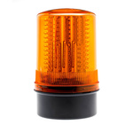 LED201-02-01 | Moflash LED201 Amber LED Beacon, 24 V, Box Mount, Surface Mount