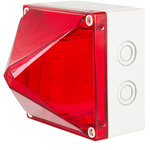 LED700-05-02 | Moflash LED700 Red LED Multiple Effect Beacon, 85 → 280 V, Surface Mount, IP66, IP67