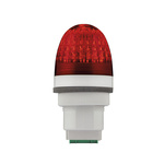 RS PRO Red LED Steady Beacon, 12 V ac/dc, 24 V ac/dc, Panel Mount, IP66