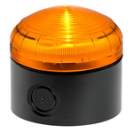 RS PRO Amber LED Steady Beacon, 120 V ac, 240 V ac, Screw Mount, IP66