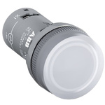 ABB White Pilot Light, 22mm Cutout CL Series