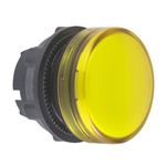 Schneider Electric Yellow Pilot Light Head, 22mm Cutout Harmony XB5 Series