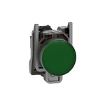 Schneider Electric, Harmony XB4, Panel Mount Green LED Pilot Light, 22mm Cutout, IP66, IP67, IP69(IP69K), 24V ac/dc