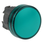 Schneider Electric, Harmony XB4, Panel Mount Green LED Pilot Light, 22mm Cutout, 240V ac