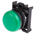 Eaton Green Pilot Light Head, 22.5mm Cutout RMQ Titan M22 Series